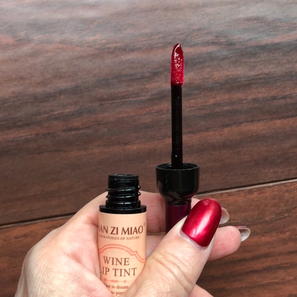 Makeup Nwot Wine Lip Tint Man Zi Miao Nebbiolo Red Poshmark